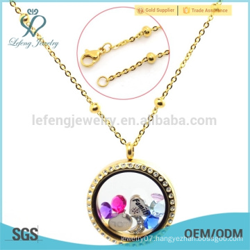 24k gold anchor locket necklace jewelry, high quality products gold filled jewelry chains